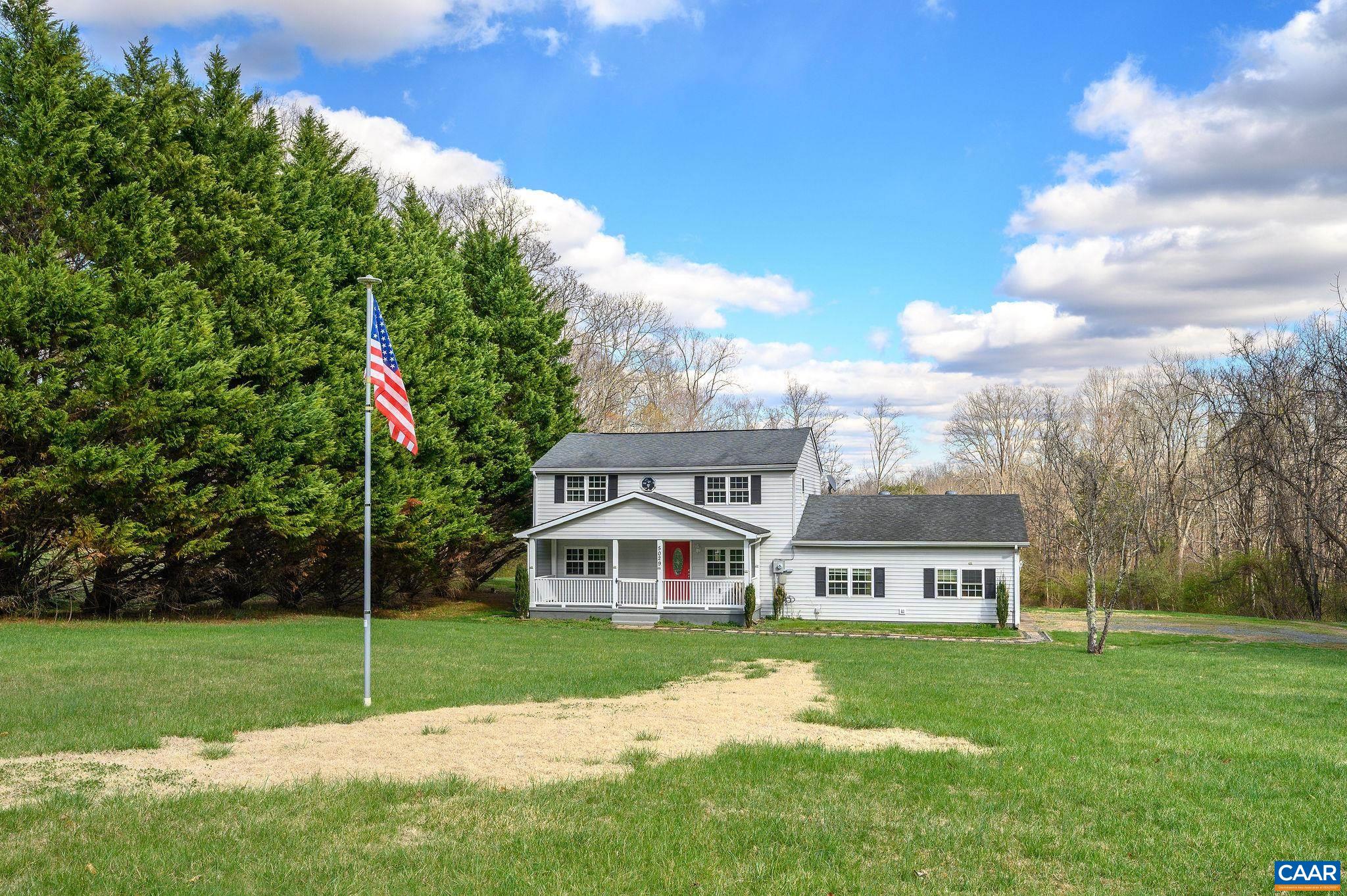 5029 Green Creek Road Schuyler, VA 22969 - Photo 25 of 27 a view of a house with a big yard