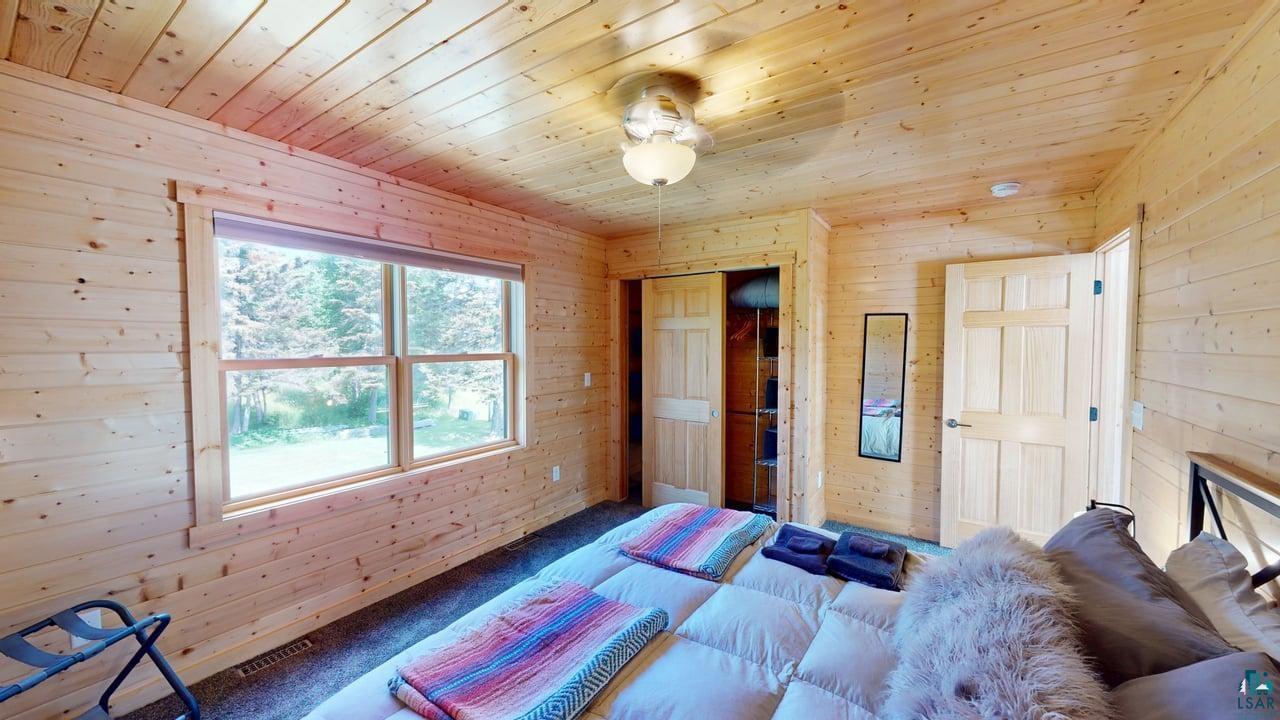 121 Ski Hill Road Lutsen, MN 55612 - Photo 34 of 47 Upper Level Guest Bedroom