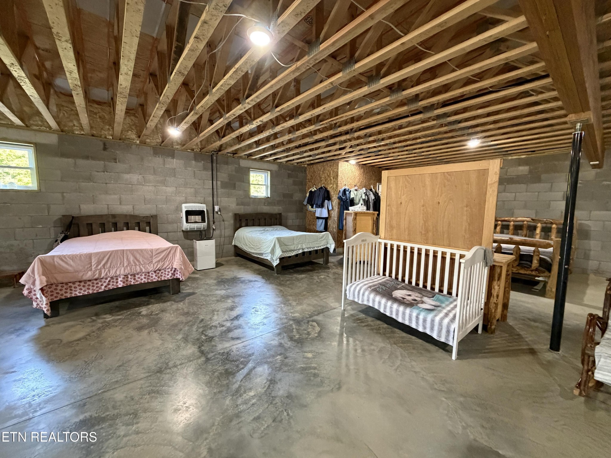 110 Don Conatser Road Allardt, TN 38504 - Photo 22 of 38 a bedroom with furniture and a window