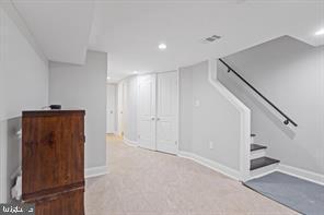 230 North Luzerne Avenue Baltimore, MD 21224 - Photo 14 of 18 Spacious basement with modern finishes.