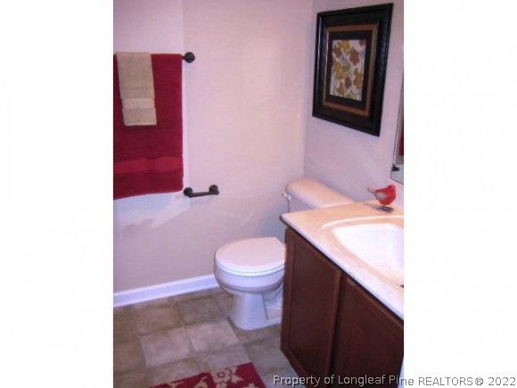 182 Culpepper Road Cameron, NC 28326 - Photo 6 of 13 a bathroom with a sink a toilet and mirror