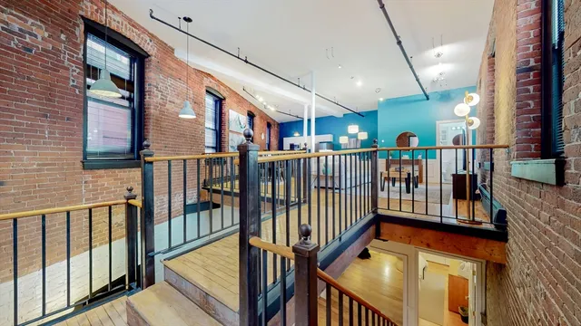 a view of an chairs and deck