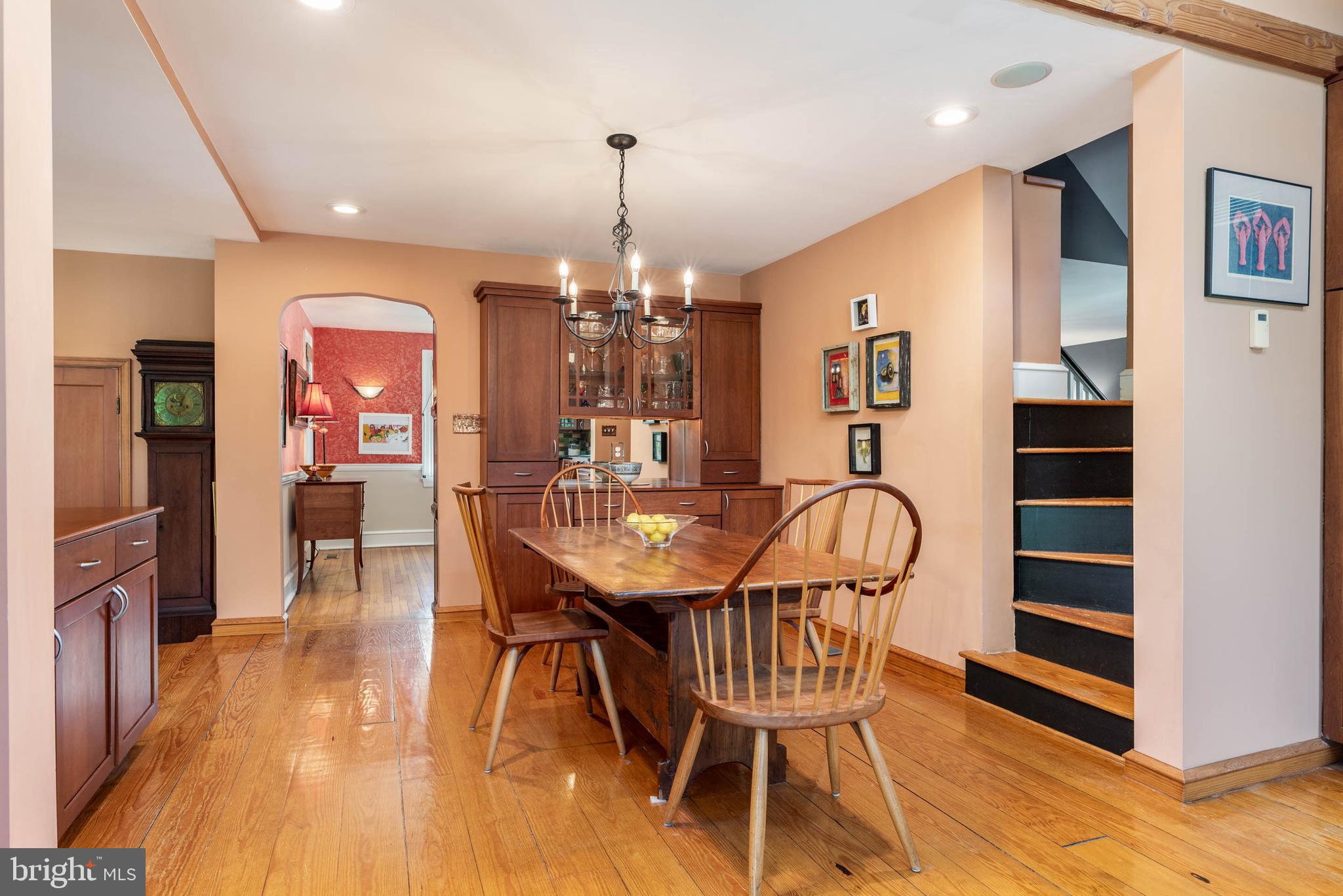 5 Hedgerow Lane Strafford, PA 19087 - Photo 19 of 35 Back Stairs to Kitchen