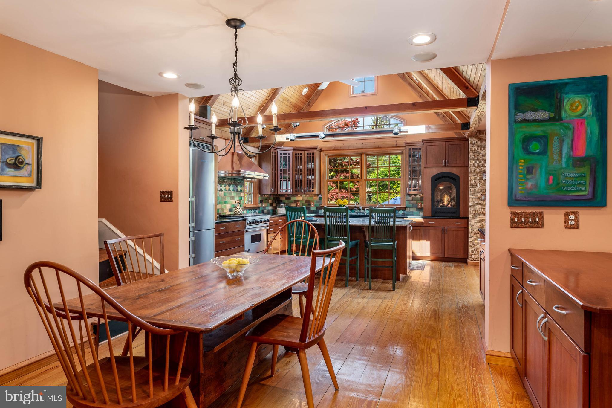 5 Hedgerow Lane Strafford, PA 19087 - Photo 9 of 35 Breakfast Room and Kitchen