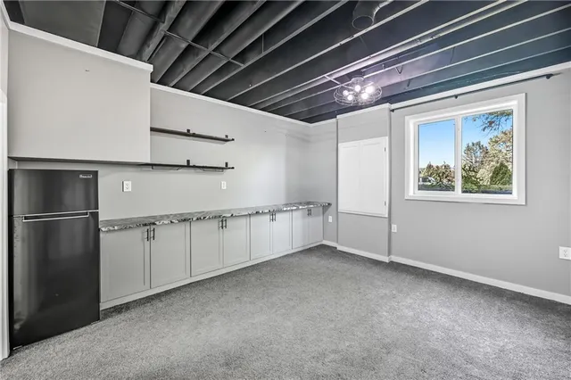 a view of a storage & utility room