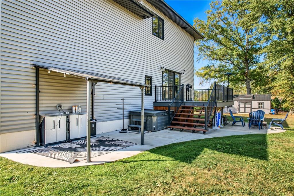 5237 Virginia Road Hermitage, PA 16148 - Photo 39 of 49 a garden view with a outdoor seating