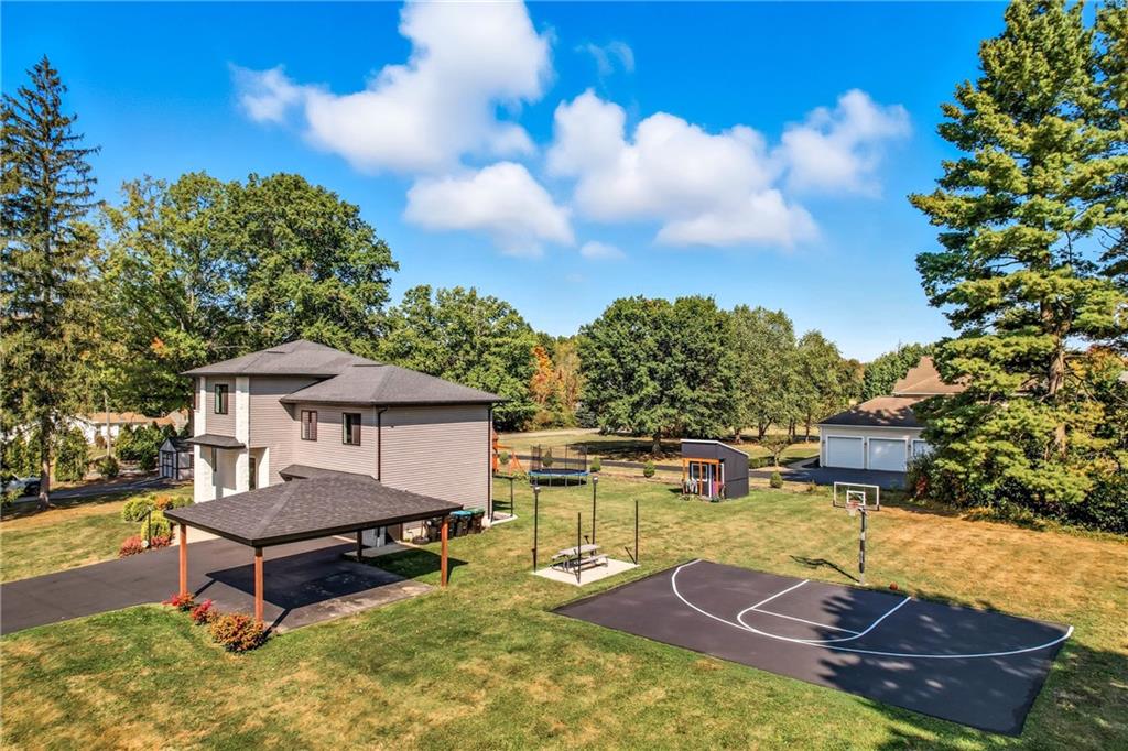 5237 Virginia Road Hermitage, PA 16148 - Photo 4 of 49 a swimming pool with outdoor seating yard and mountain view