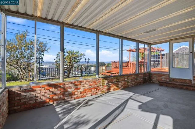 a room with natural light