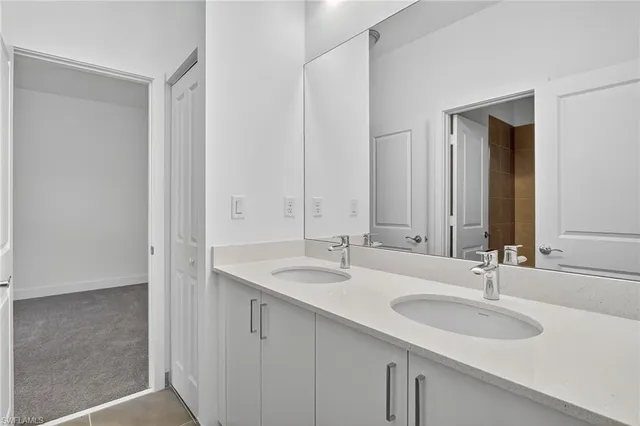 a view of a small space