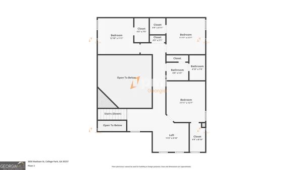$2,245 | 3658 Madison Street, College Park, GA 30337