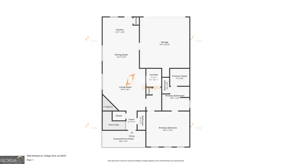 $2,245 | 3658 Madison Street, College Park, GA 30337