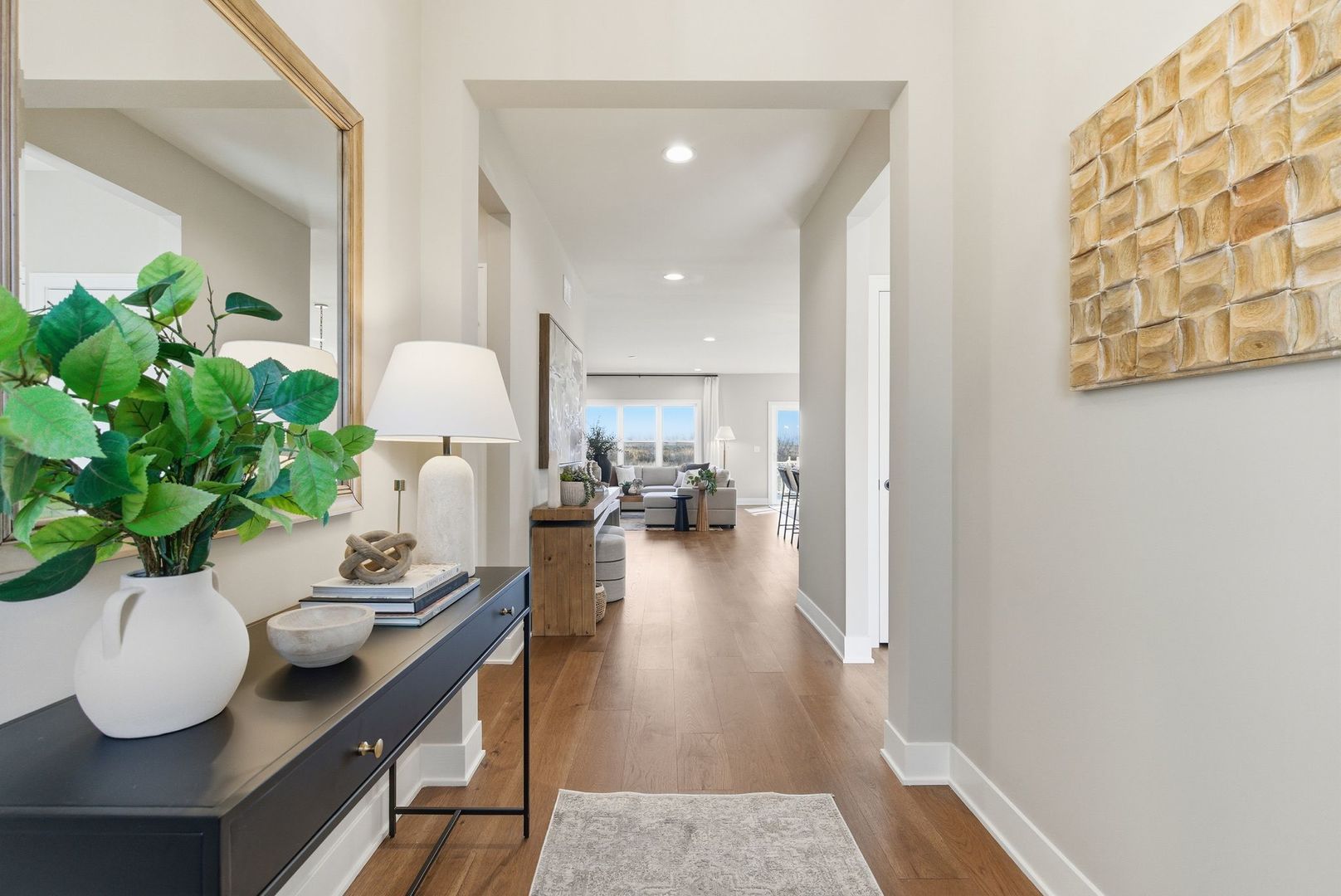 16541 Kayla Drive Lemont, IL 60439 - Photo 8 of 33 a living room with furniture and a potted plant
