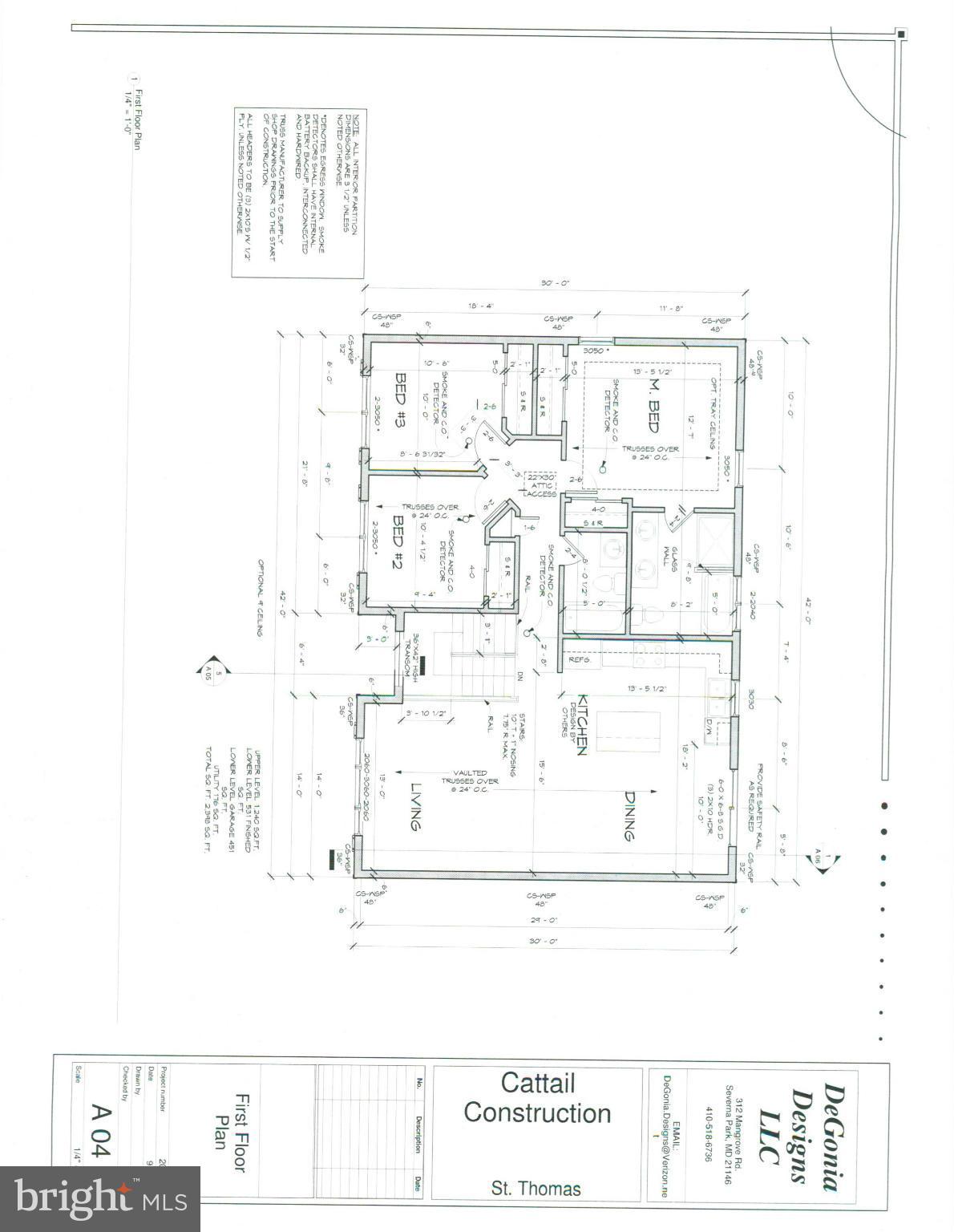 926 Wieker Road Severn, MD 21144 - Photo 9 of 10 Main Level Floor Plan