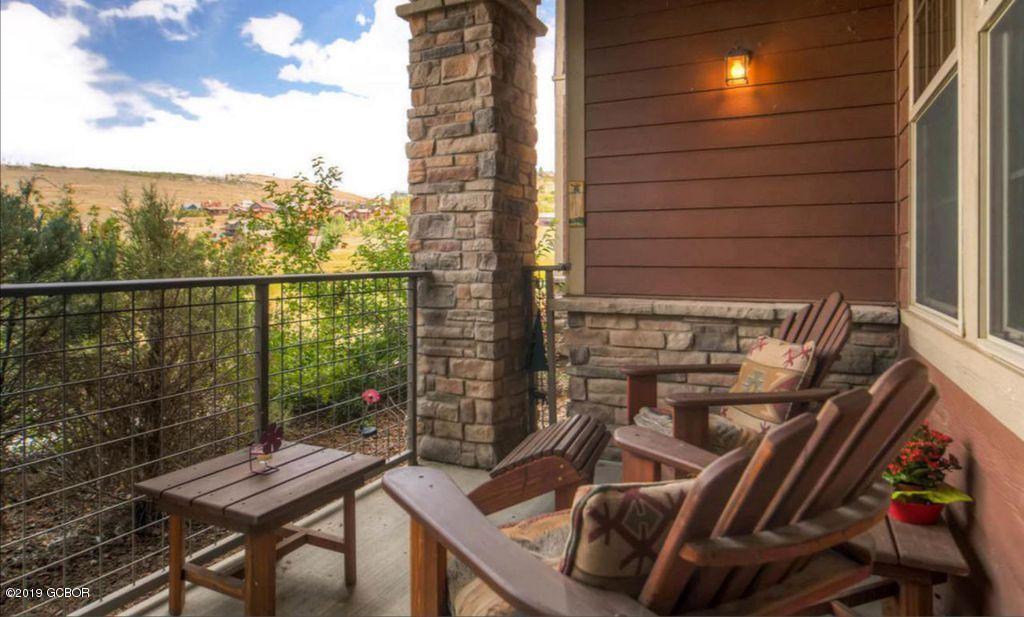 156 Village Road, Unit D102 Granby, CO 80446 - Photo 4 of 24 back porch