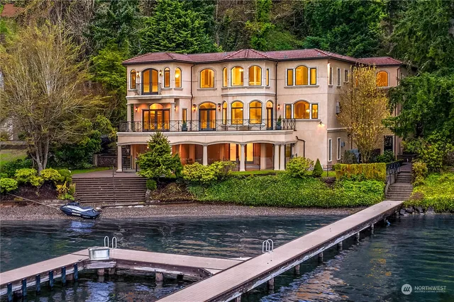 $12,988,000 | 1465 Evergreen Point Road, Medina, WA 98039