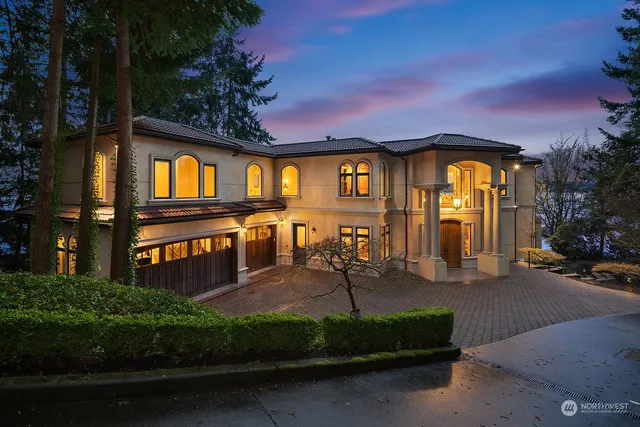 $12,988,000 | 1465 Evergreen Point Road, Medina, WA 98039