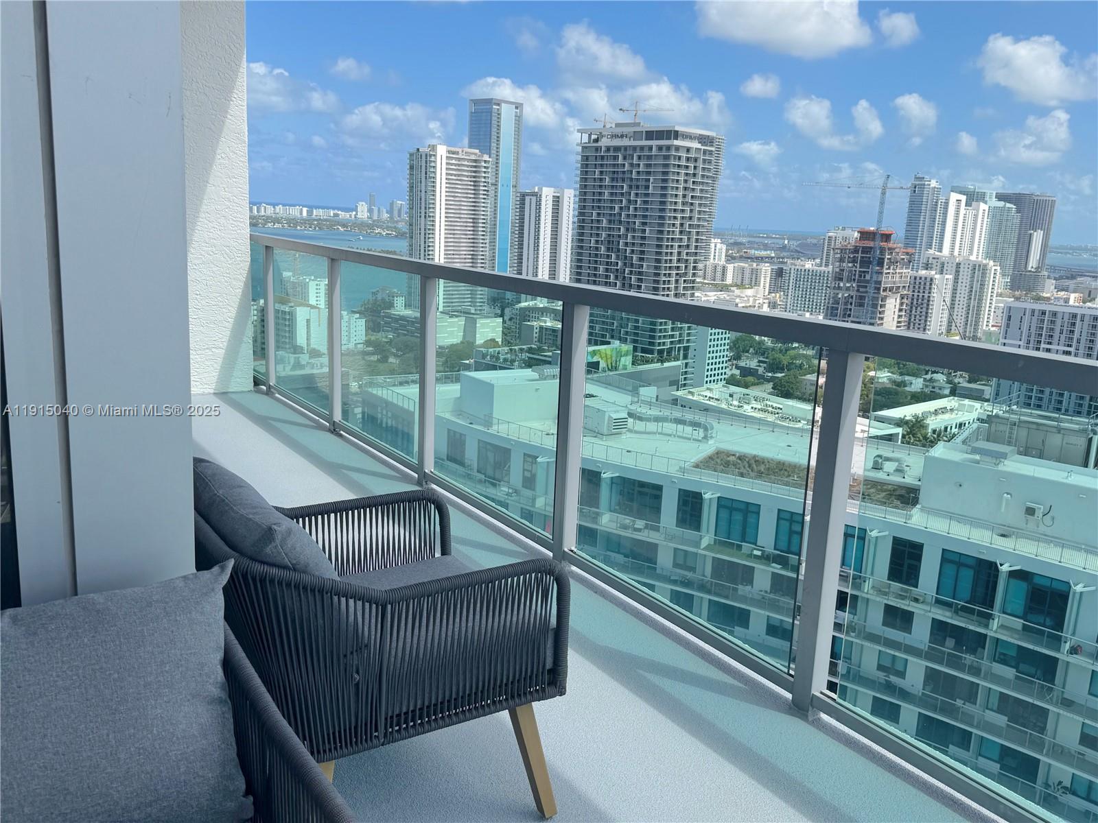 3301 Northeast 1st Avenue, Unit H3001 Miami, FL 33137 - Photo 26 of 53 a view of a balcony with city view
