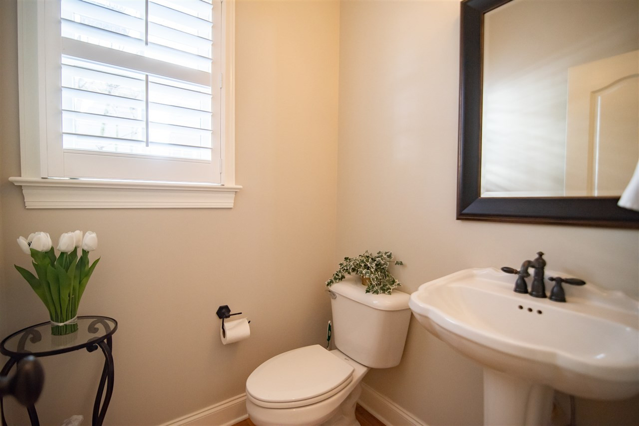 2203 Hopeton Avenue Raleigh, NC 27614 - Photo 14 of 25 This powder room is sensibly designed for guests. Powder Room