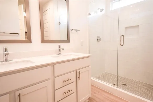 a view of closet area