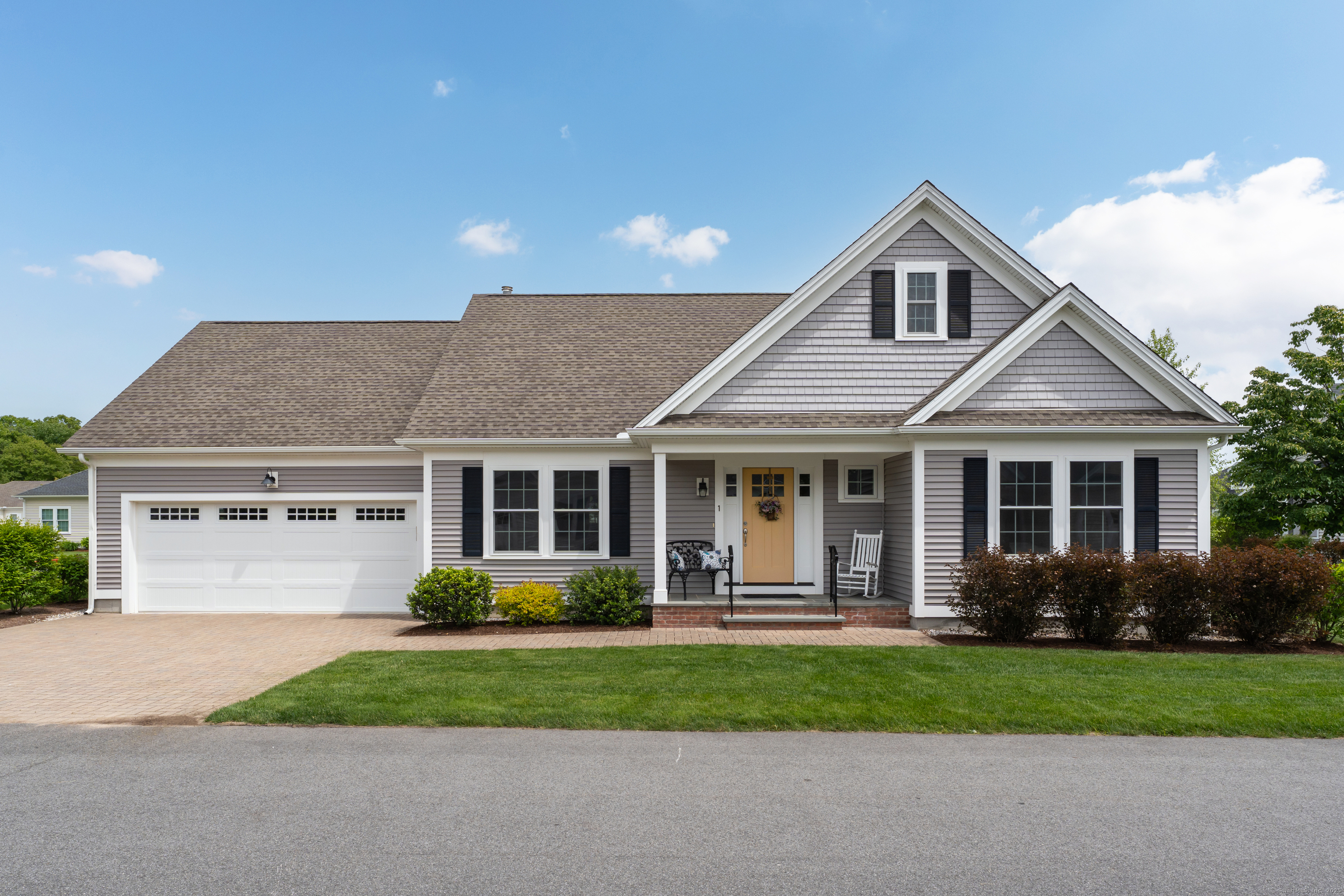 1 Marshview Drive, Unit 1 Clinton, CT 06413 - Photo 1 of 1 a front view of a house with garden