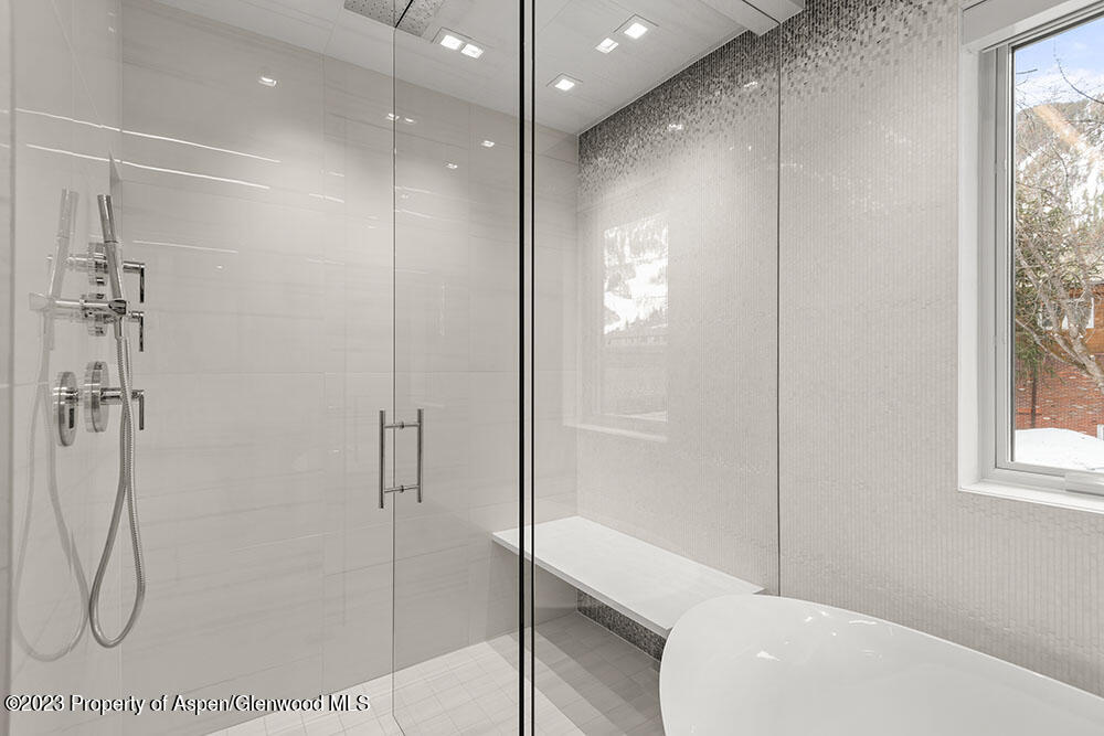 802 East Cooper Avenue, Unit 3 Aspen, CO 81611 - Photo 13 of 28 a bathroom with a shower and a sink