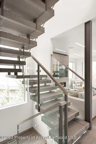 a view of wooden floor