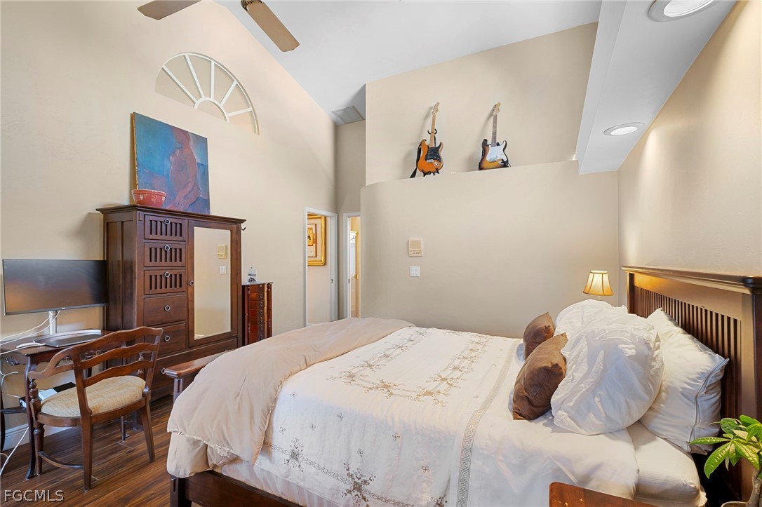 11772 Mahogany Run Fort Myers, FL 33913 - Photo 38 of 50 a bedroom with a bed and a desk