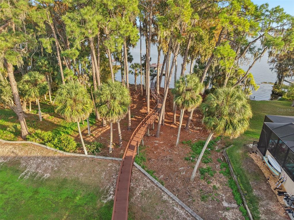 1440 Keystone Ridge Circle Tarpon Springs, FL 34688 - Photo 39 of 45 a backyard of a house with lots of green space