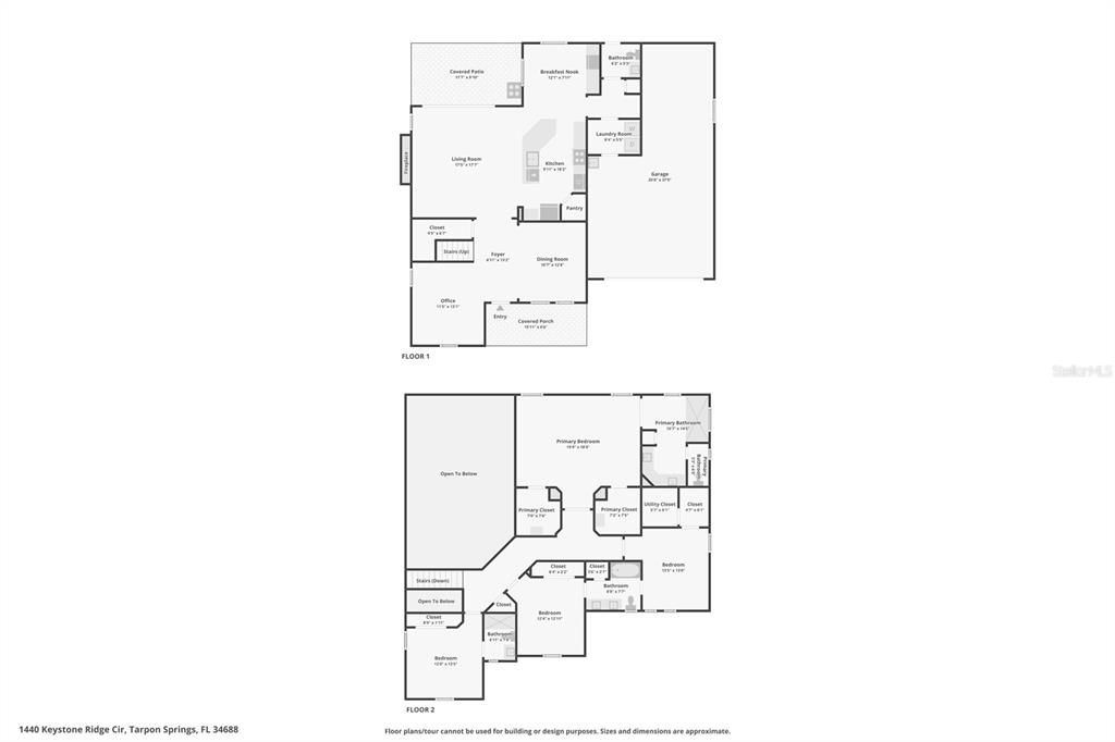 1440 Keystone Ridge Circle Tarpon Springs, FL 34688 - Photo 45 of 45 a picture of a wall with white walls