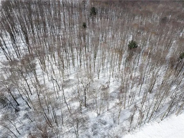 a view of a wooden floor with a lake view