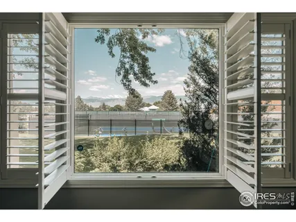 a view of a city from a balcony
