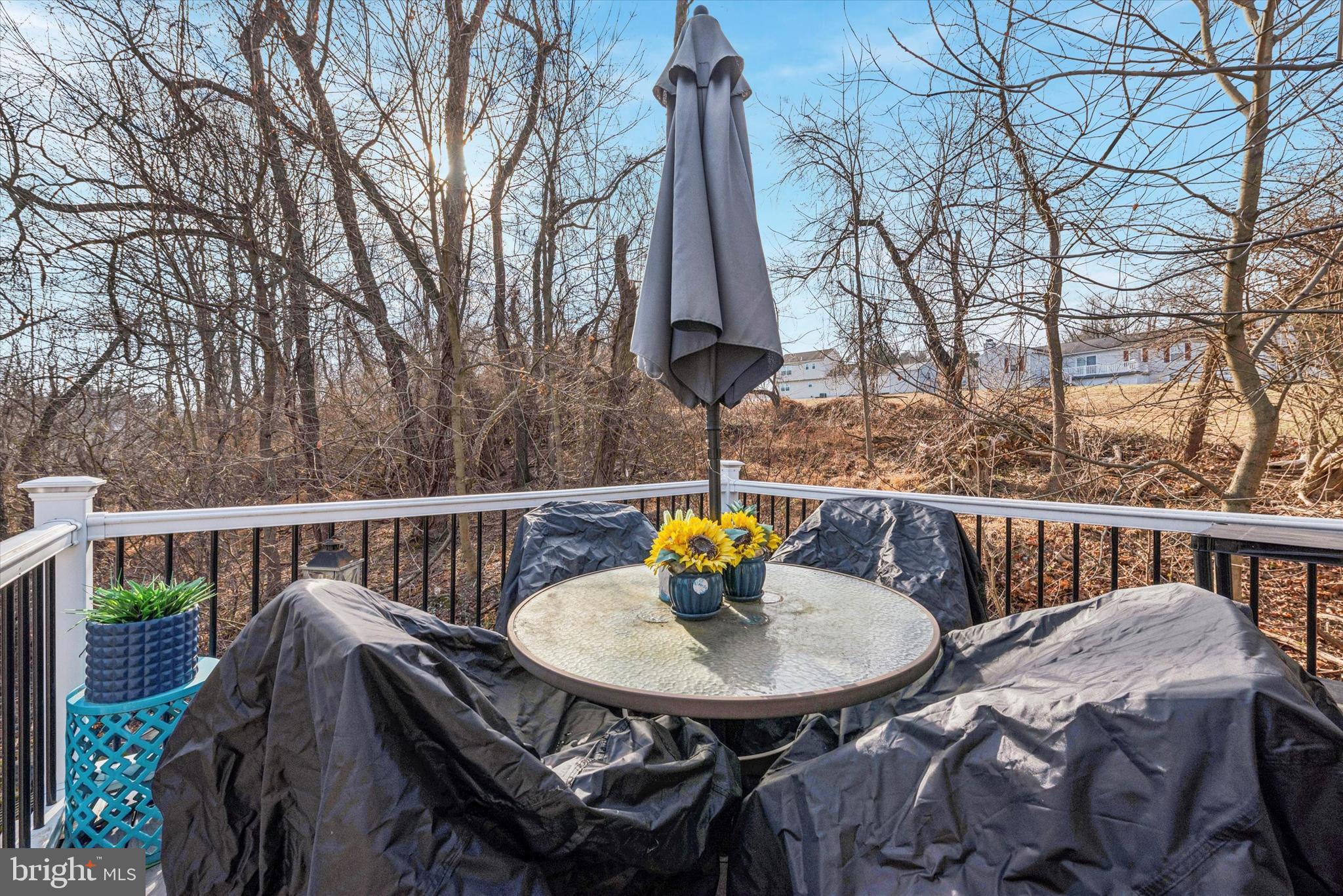 1430 South Bailey Road Coatesville, PA 19320 - Photo 27 of 37 a balcony with table and chairs