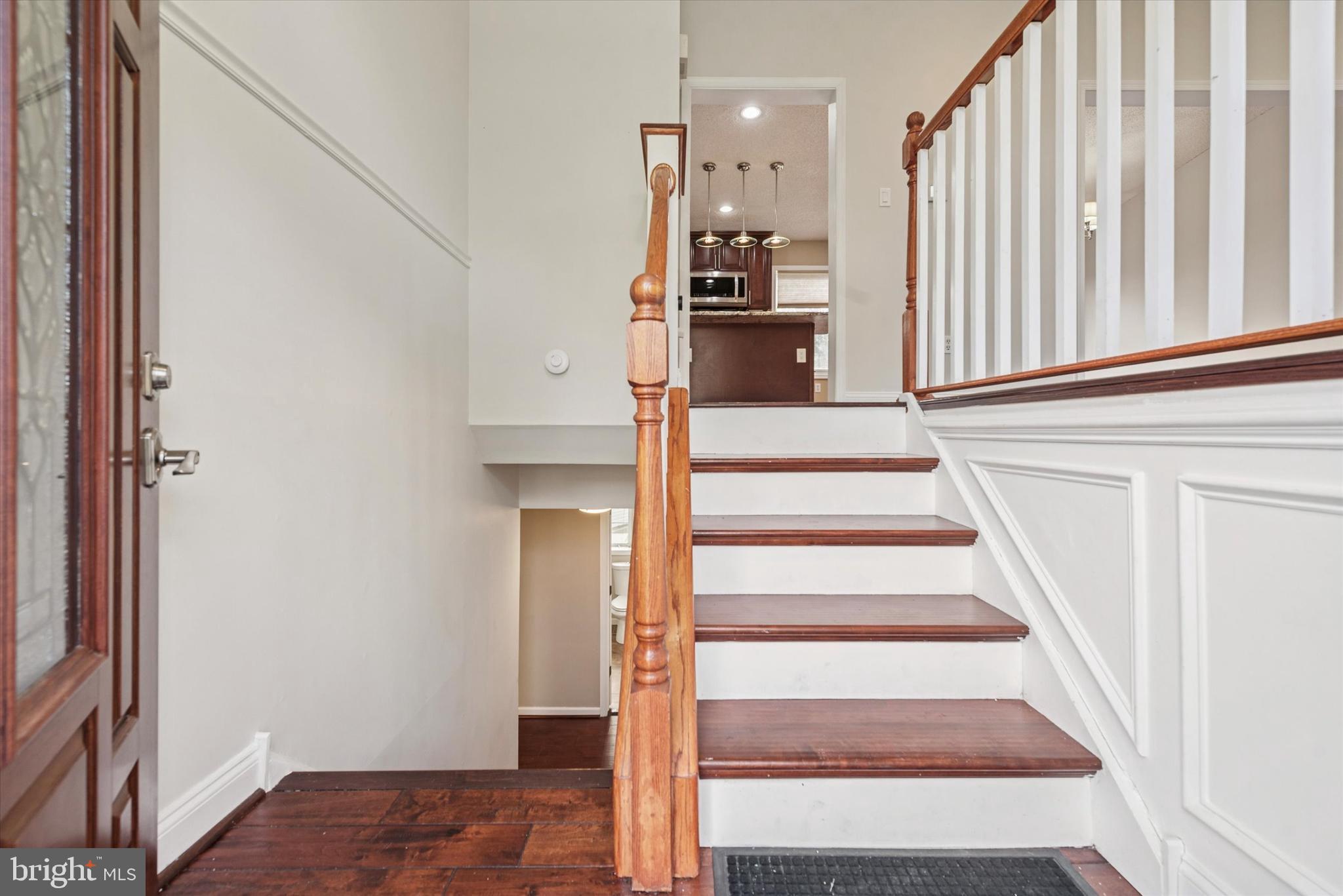 1430 South Bailey Road Coatesville, PA 19320 - Photo 10 of 37 a view of entryway and hall with wooden floor