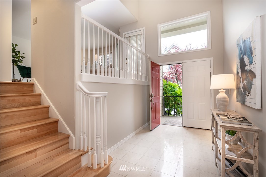 7323 Old Redmond Road, Unit 6 Redmond, WA 98052 - Photo 2 of 18 a view of entryway and hall with wooden floor
