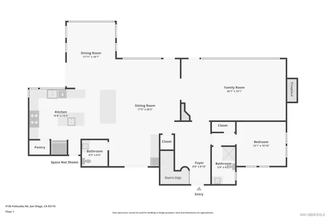 $3,825,000 | 4136 Palisades Road, San Diego, CA 92116