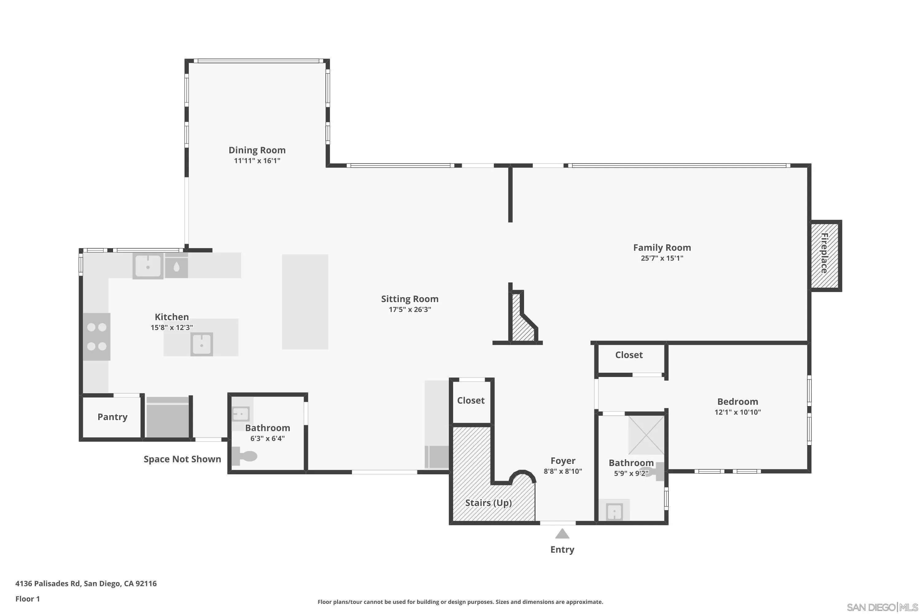 4136 Palisades Road San Diego, CA 92116 - Photo 66 of 68 Floor 1
