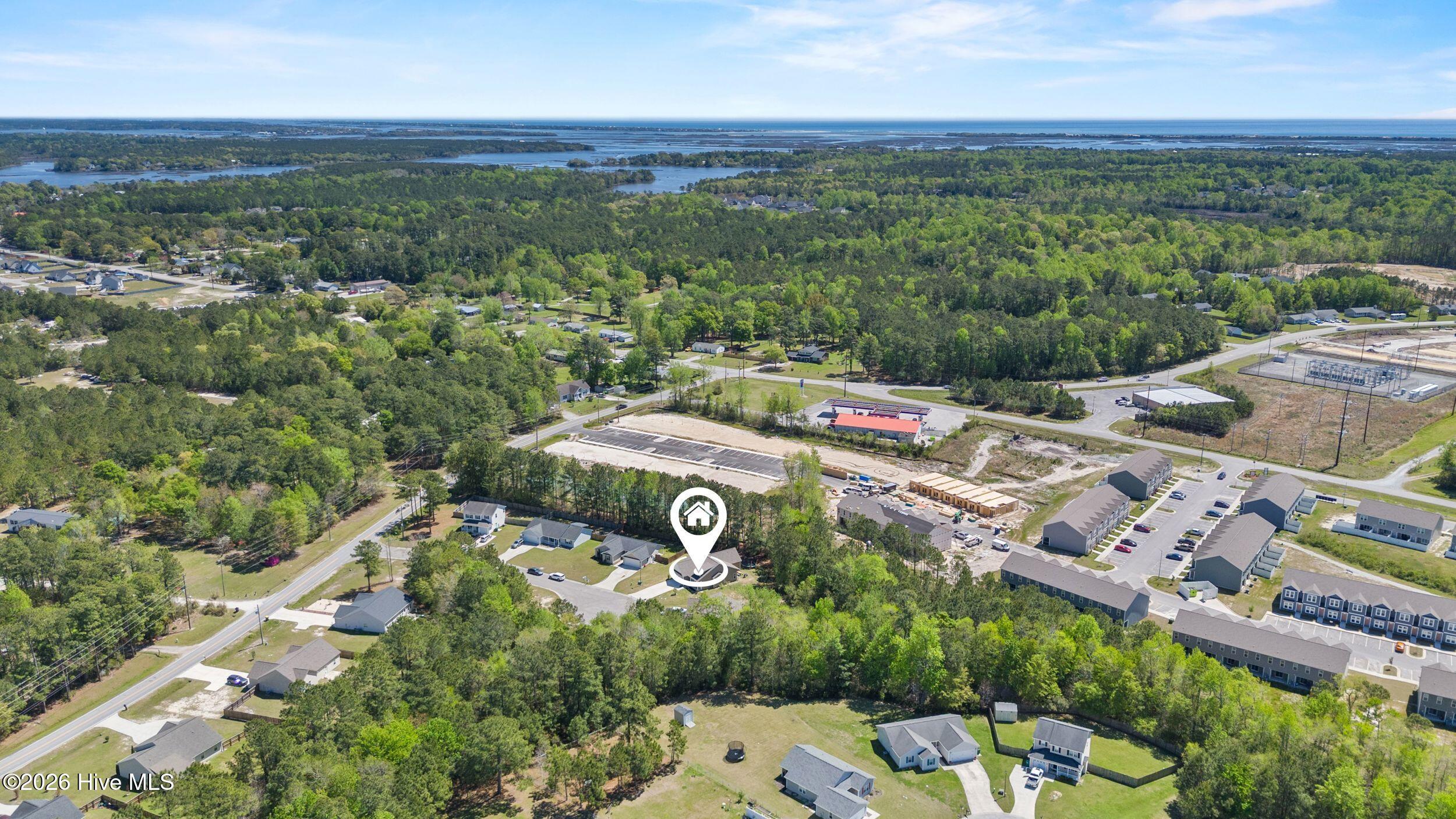 107 Clymer Court Hubert, NC 28539 - Photo 39 of 44 43_drone