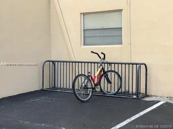a view of a swimming pool and outdoor space