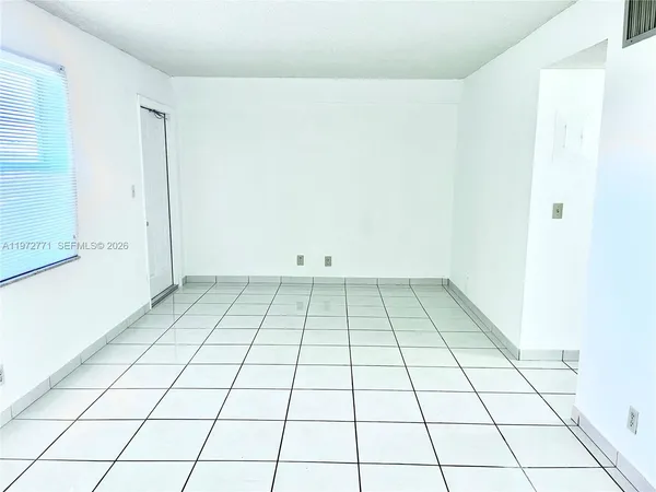 a view of empty room