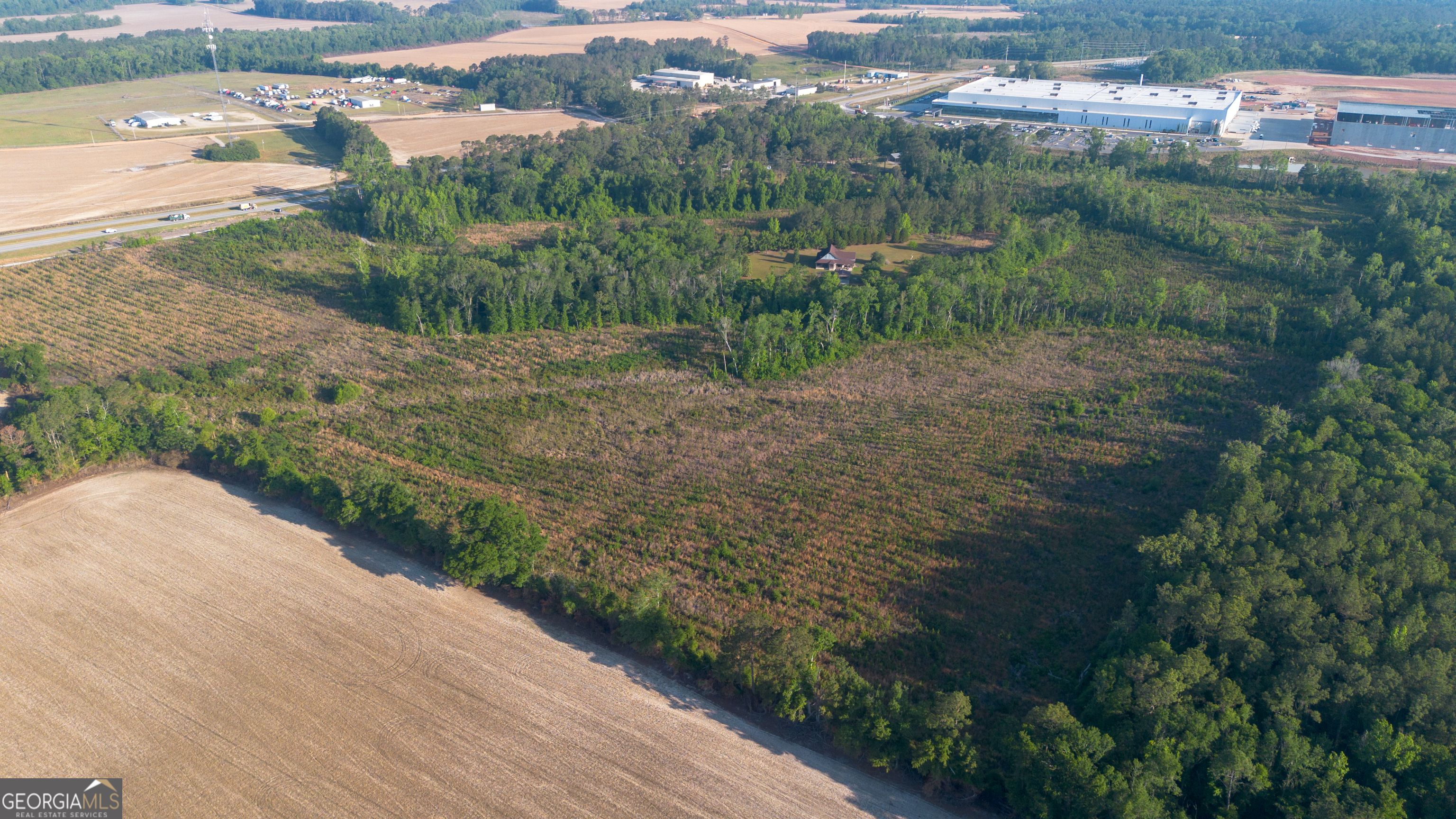 4530 Highway 301 Register, GA 30452 - Photo 12 of 19 an aerial view of residential houses with outdoor space and trees