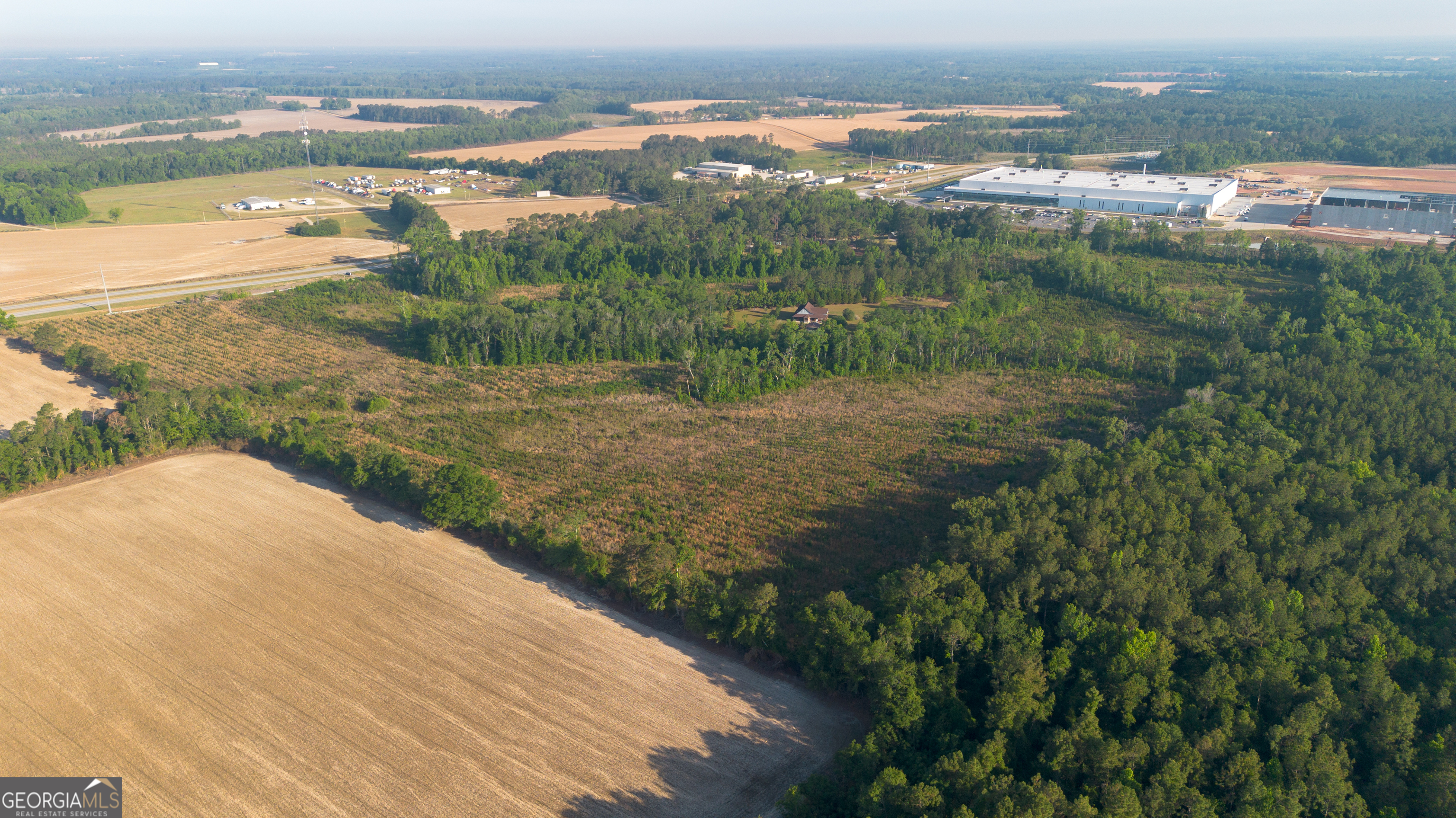 4530 Highway 301 Register, GA 30452 - Photo 13 of 19 an aerial view of residential houses with outdoor space and ocean view