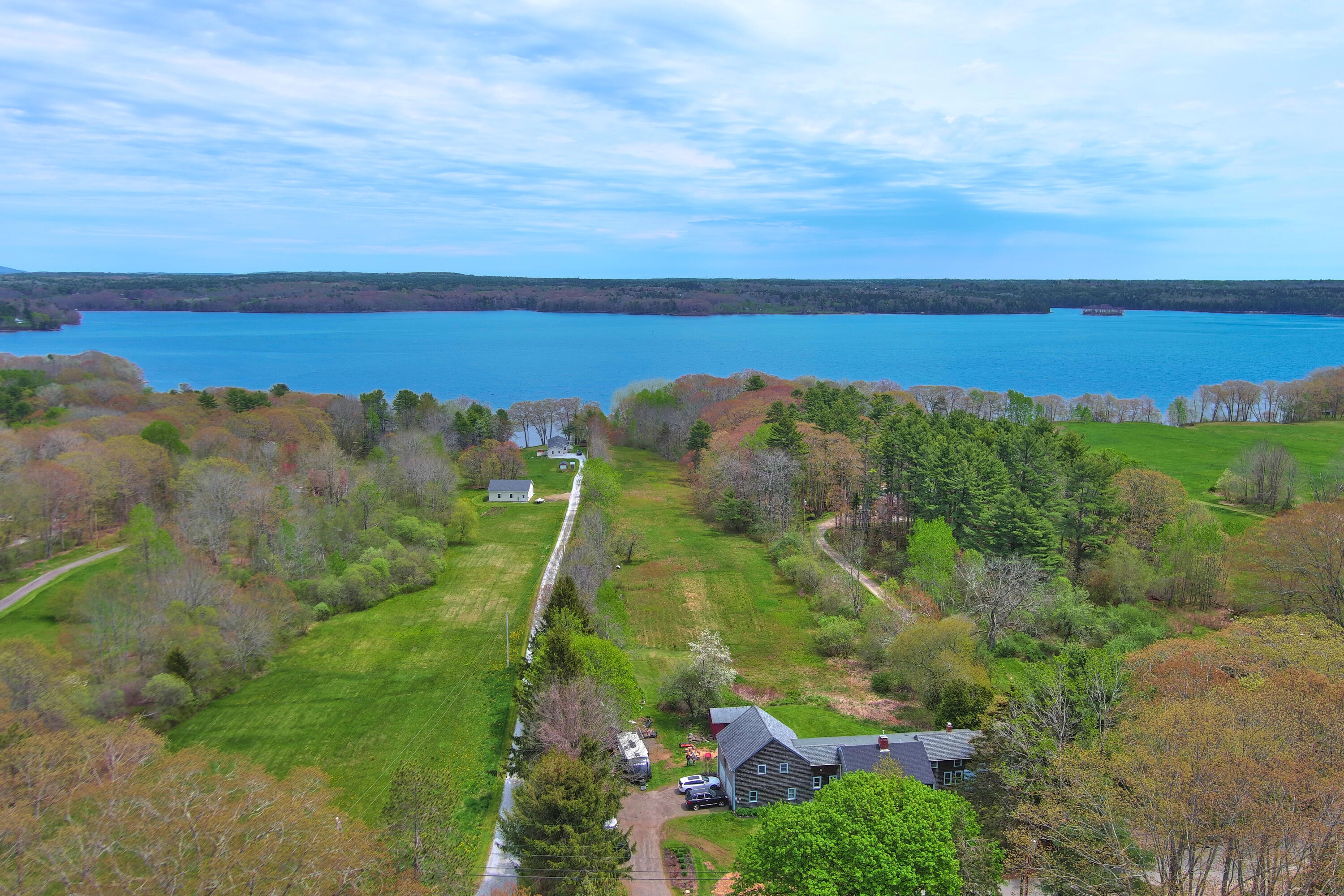 1046 Dutch Neck Road Waldoboro, ME 04572 - Photo 61 of 64 Aerial view