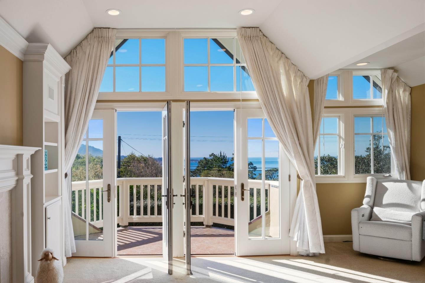3937 Ronda Road Pebble Beach, CA 93953 - Photo 24 of 25 a view of a balcony with furniture