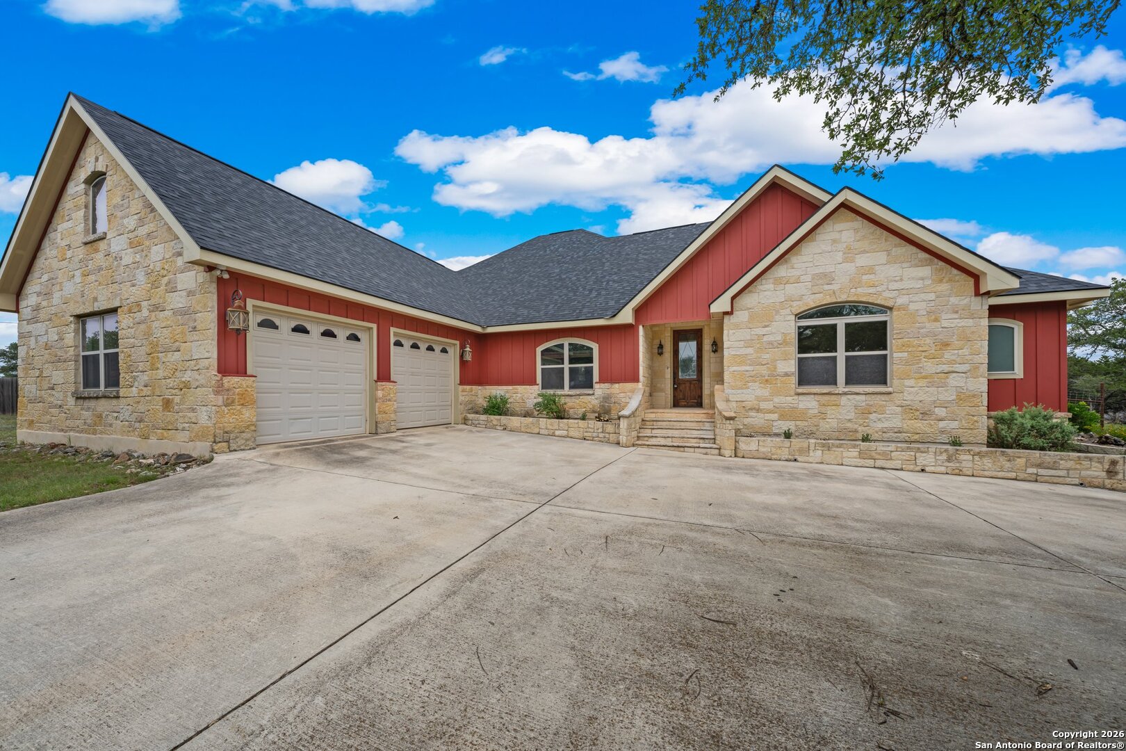 130 Rhum Road Kerrville, TX 78028 - Photo 2 of 31 a house view with a outdoor space