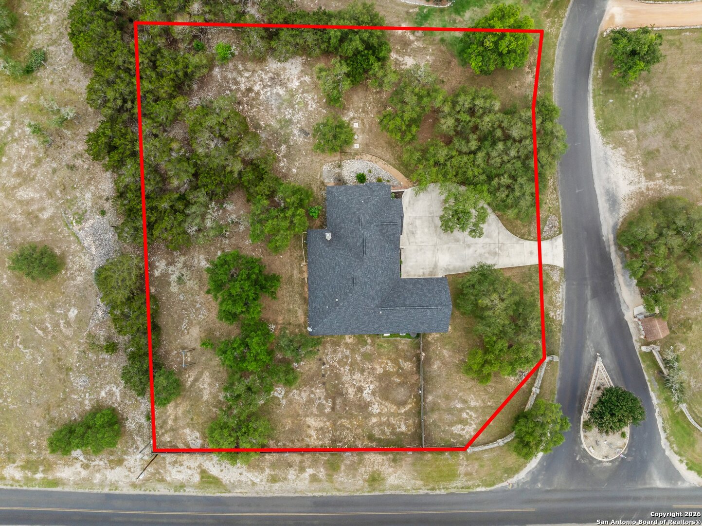 130 Rhum Road Kerrville, TX 78028 - Photo 29 of 31 an aerial view of a house