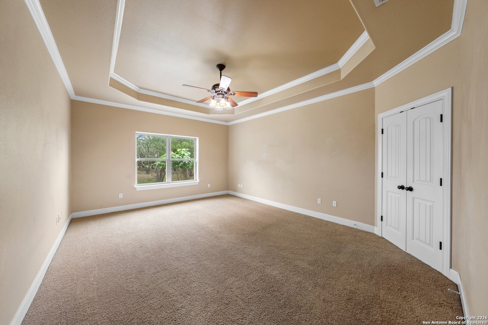 130 Rhum Road Kerrville, TX 78028 - Photo 9 of 31 a view of an empty room with a window
