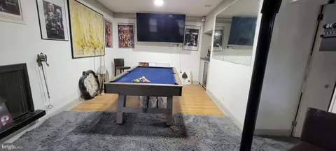 a view of kitchen with breakfast area