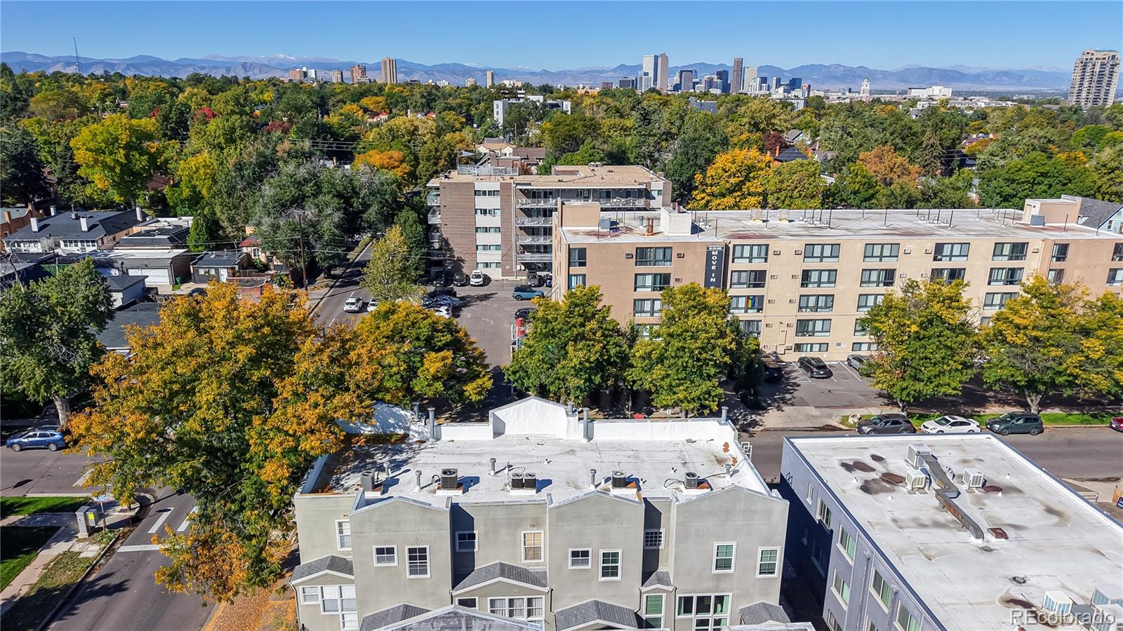 1300 Garfield Street, Unit 1A Denver, CO 80206 - Photo 27 of 33 a view of a city that has tall buildings