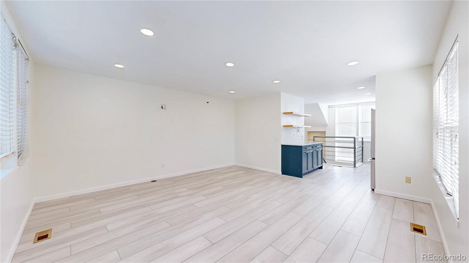 1300 Garfield Street, Unit 1A Denver, CO 80206 - Photo 6 of 33 a view of kitchen with wooden floor