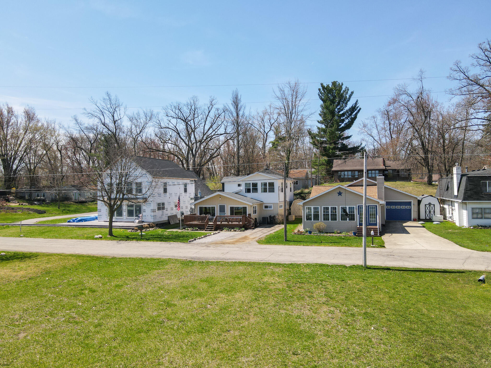 252 Evans Trail Tipton, MI 49287 - Photo 29 of 42 Aerial